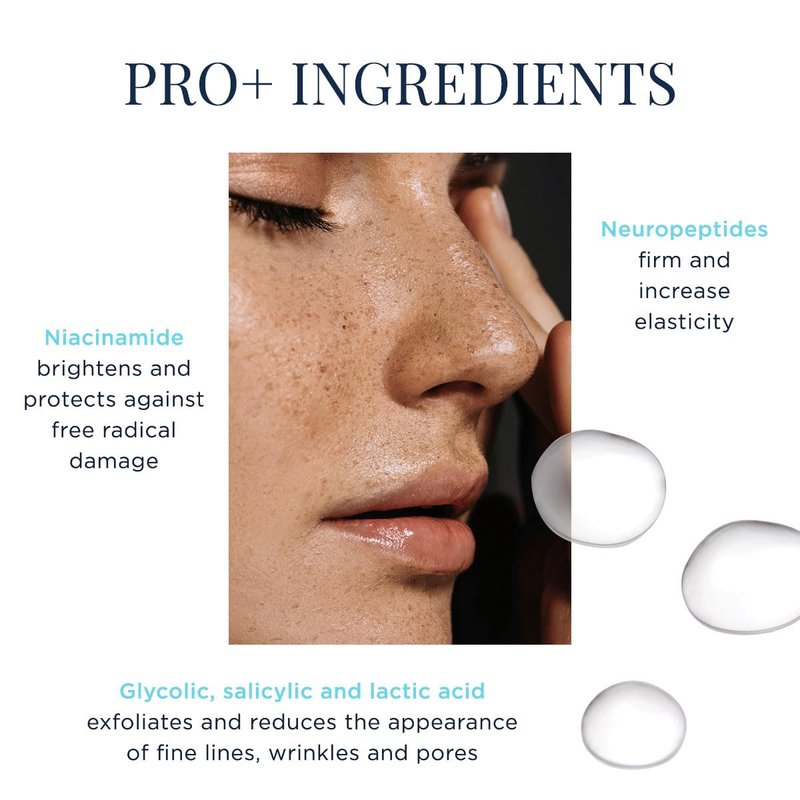 PowerGlow Pro+ Serum - Resurfacing Serum With Niacinamide & Neuropeptides | Even, Radiant Skin - 1 Fl Oz