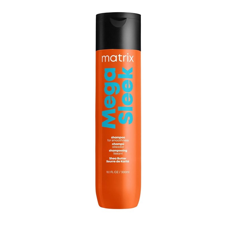 Matrix Mega Sleek Shampoo - Smoothing & Detangling Formula for Dry, Damaged & Frizzy Hair | 33.8 Fl Oz