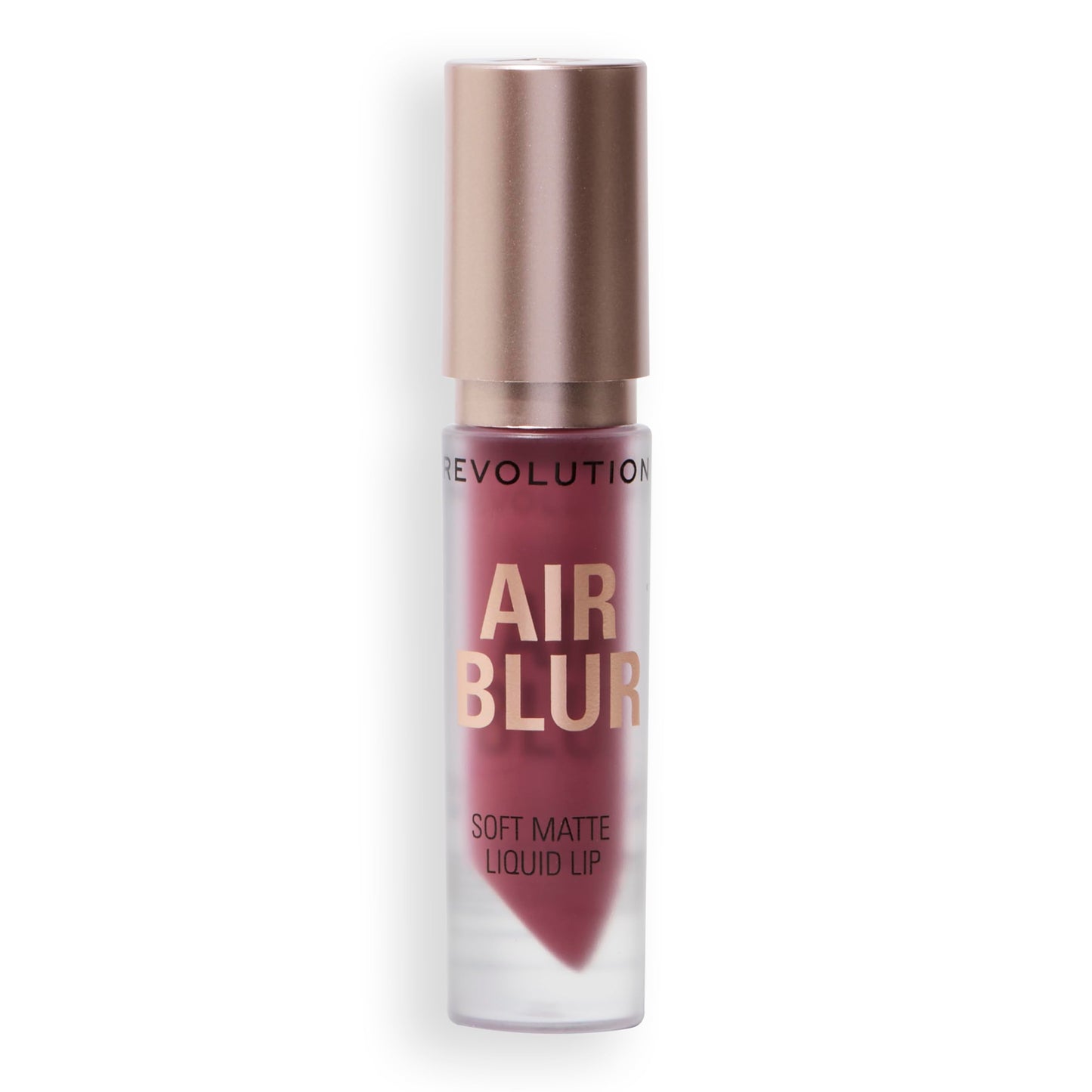 Revolution Air Blur Matte Liquid Lipstick, Black Cherry Cool-Toned Mauve