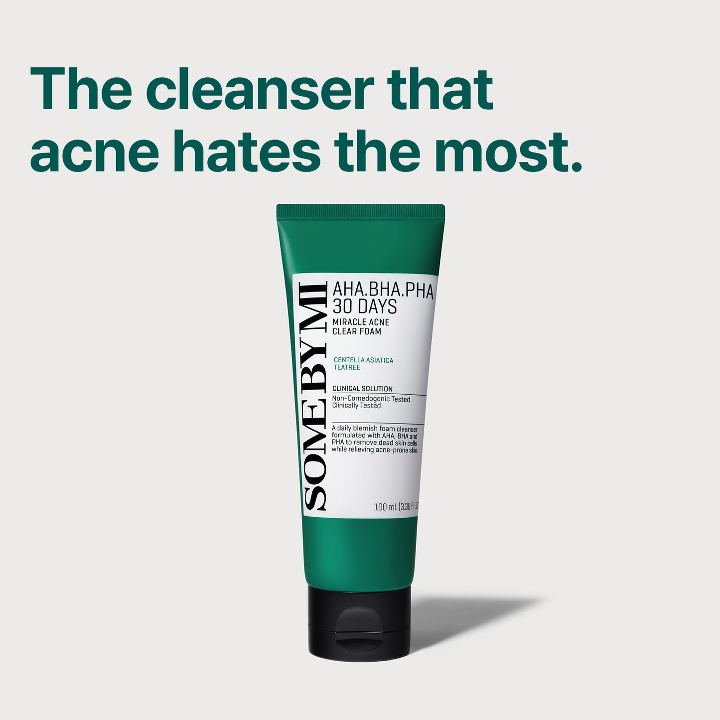 SOME BY MI AHA BHA PHA 30 Days Miracle Acne Clear Foam & 2EA Miracle Toner