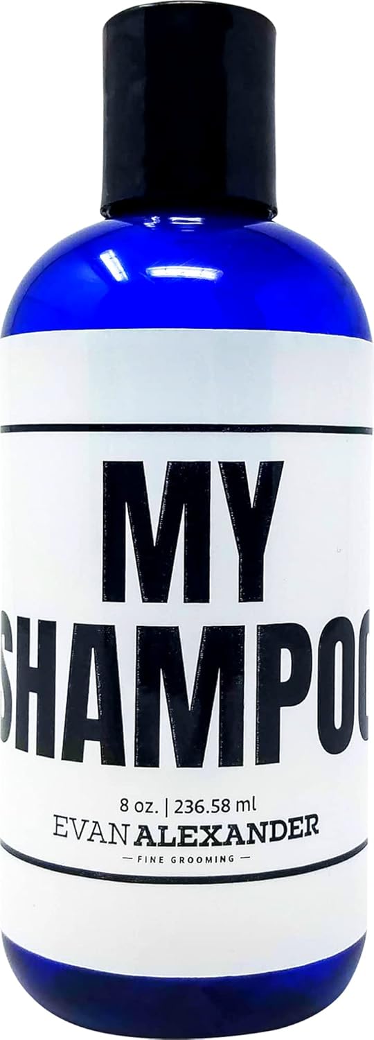 Evan Alexander Grooming MY Shampoo - Hair Growth Support & Scalp Nourishment with Peppermint Oil | 8 oz, Vegan, Great Scent