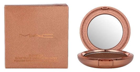 MAC Skinfinish Sunstruck Radiant Bronzer, Radiant Deep Golden, 0.28 Ounces