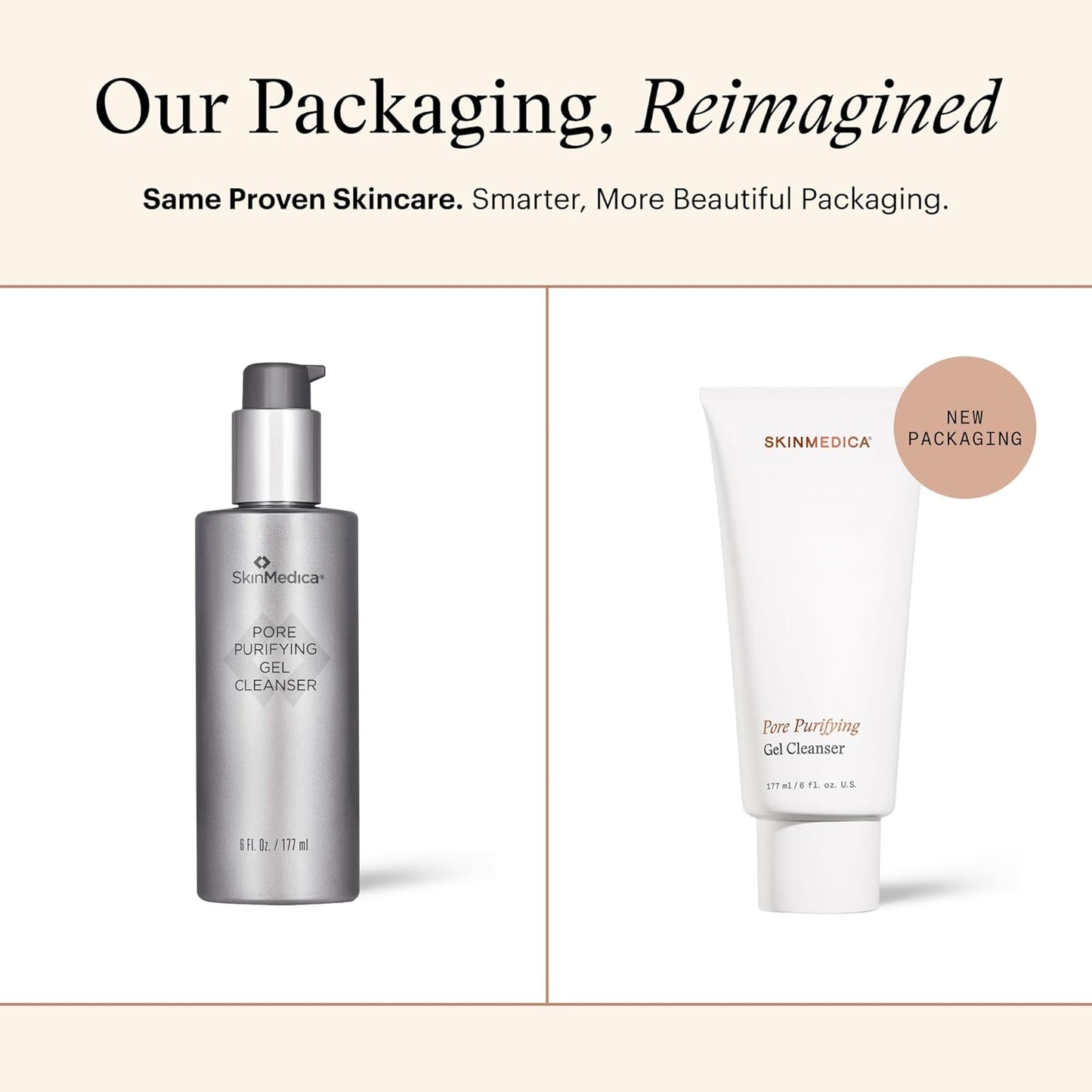 SkinMedica Pore Purifying Gel Cleanser - Deep Cleansing Formula for Makeup & Oil Removal | 6 Fl Oz