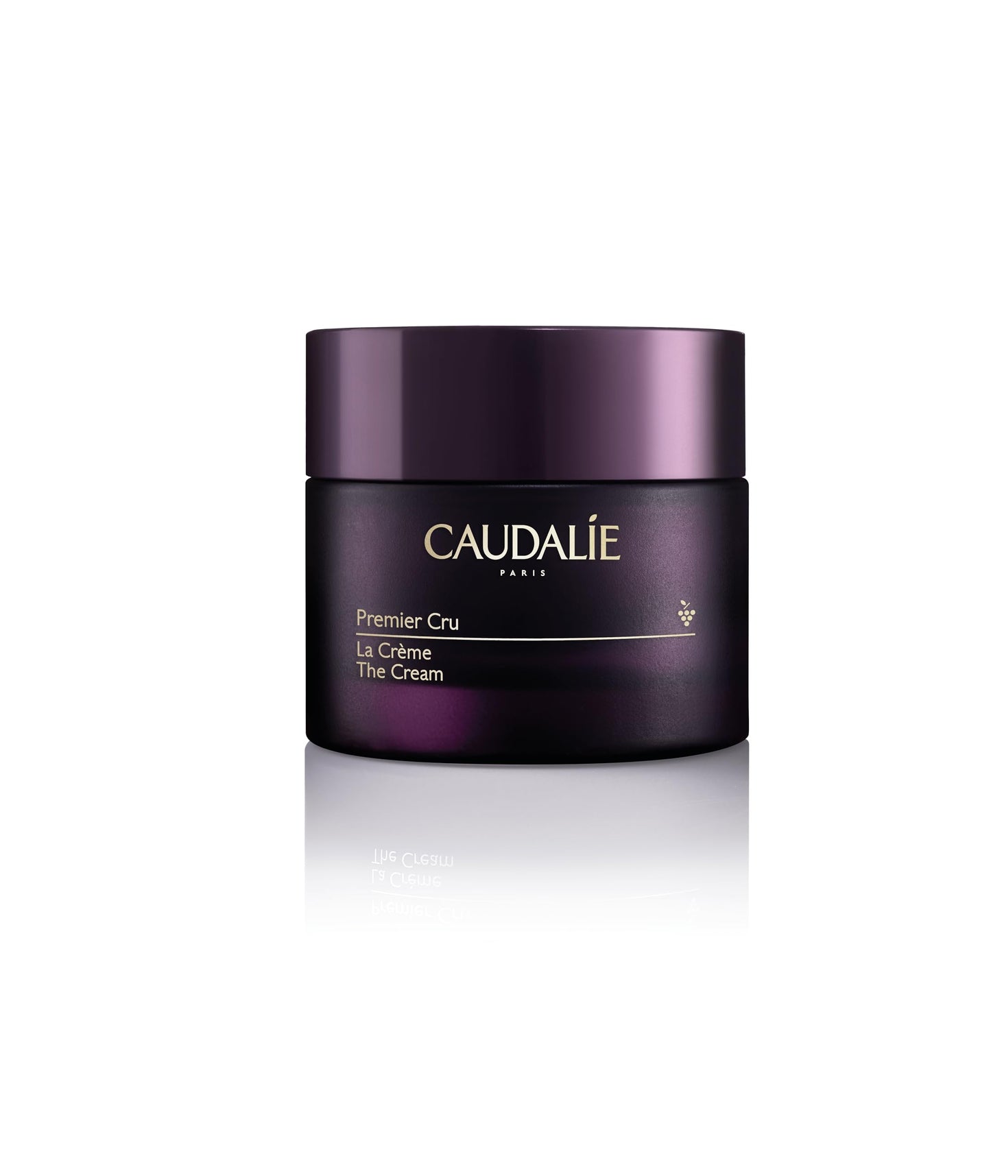 Caudalie Premier Cru Anti Aging Face Cream Moisturizer with Hyaluronic Acid, Refillable 1.6 oz