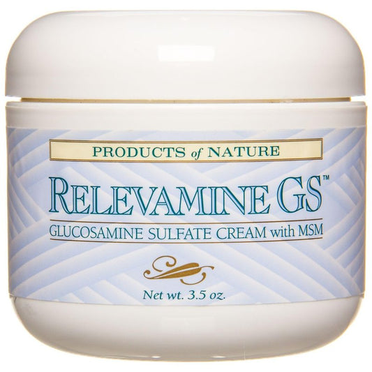 Products of Nature Relevamine GS Cream - 3.5 ozs.