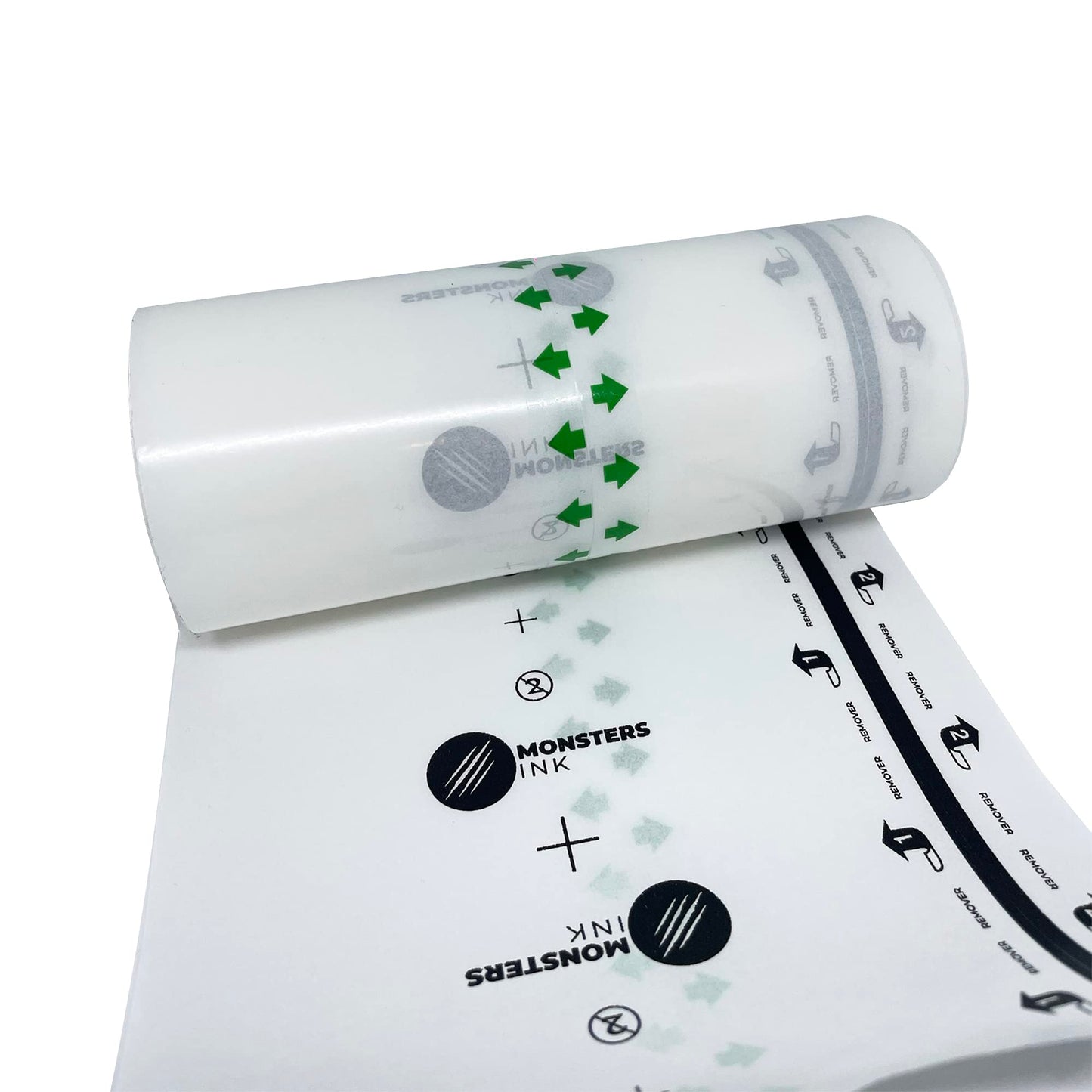 6 Inch x 11 Yards Second Skin Tattoo Cover Up Bandage Roll - Waterproof Aftercare Bandage, Latex-Free Skin Barrier Film for Tattoo Care, Wound Healing & Shower Protection