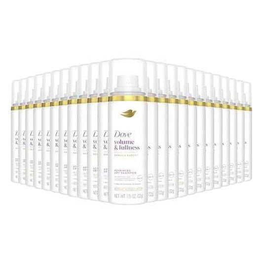 Dove Advanced Dry Shampoo Volume & Fullness Refresh & Revive Flat Hair Without Water for 2 Days of Freshness & Bounce 1.15 oz