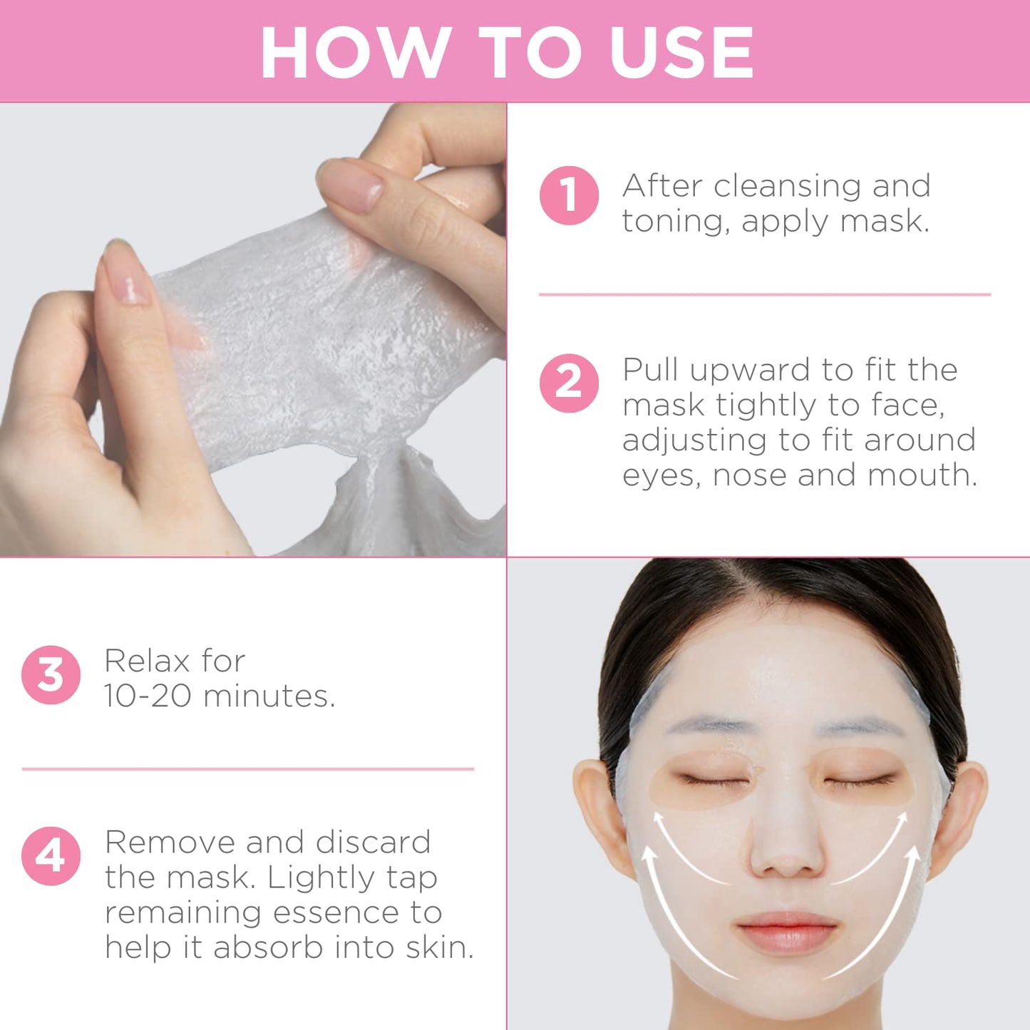 Mediheal IPI Ampoule Face Mask - 10 Korean Sheet Masks for Brightening Dull Skin with Niacinamide