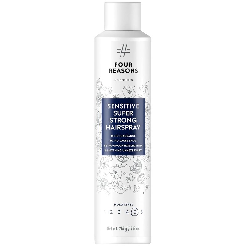 No Nothing Sensitive Hairspray - Unscented & Hypoallergenic Finishing Spray for Women | Extra Strong Hold, 7.5 oz