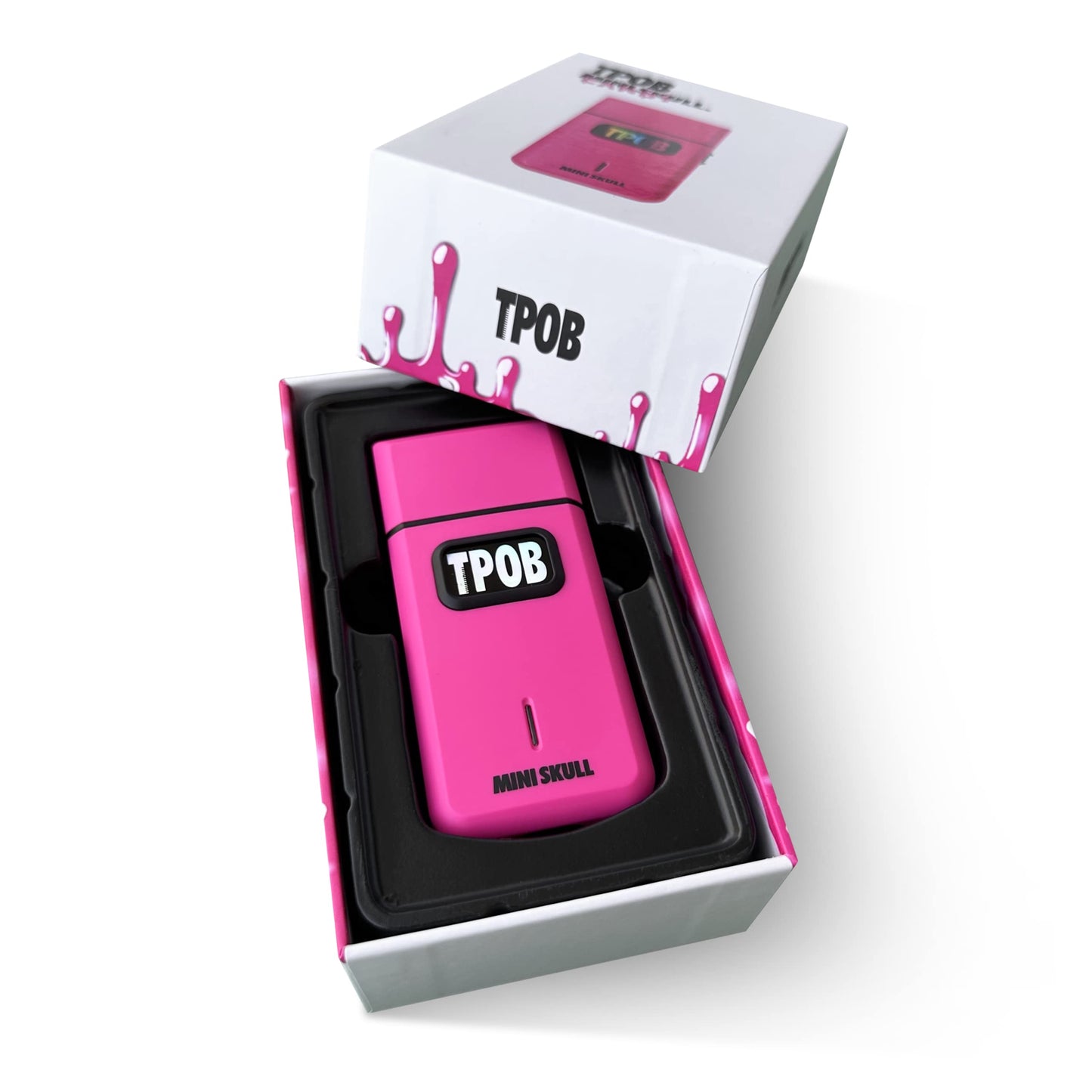 TPOB Mini Skull Single Shaver Compact Design that can fit in Your Pocket with a Turbo Charged Motor, Perfect for Both Professional and at-Home use (Candy)