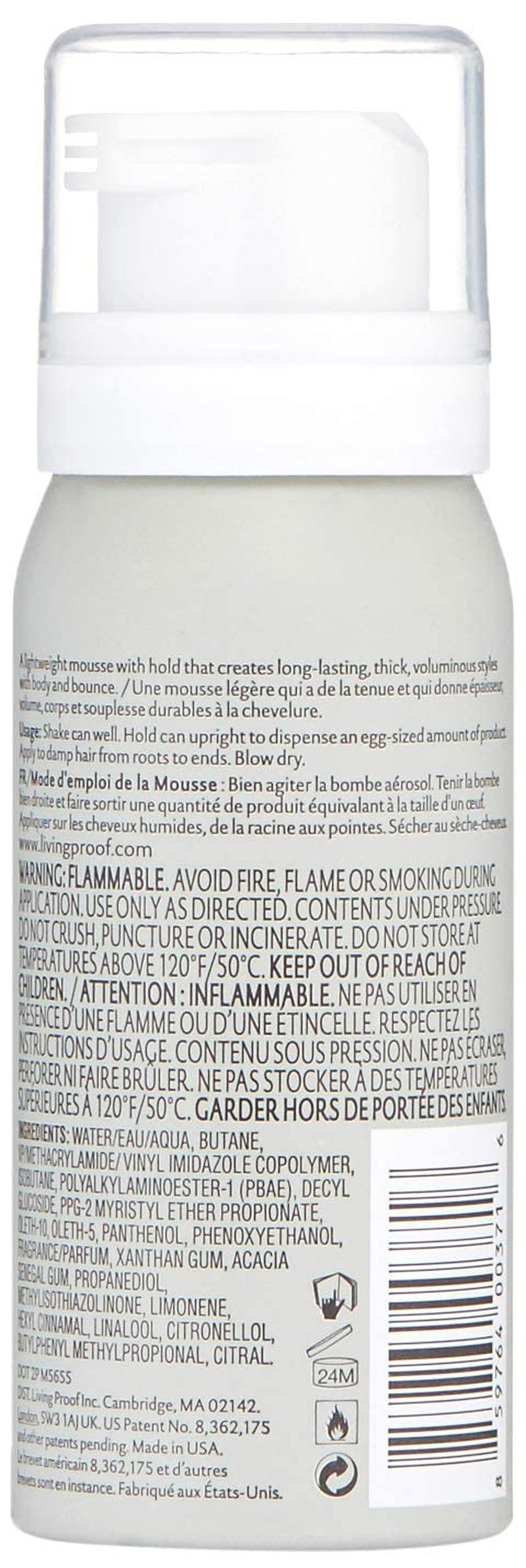 Full Thickening Mousse - Volumizing Hair Foam for All Hair Types | Lightweight Formula