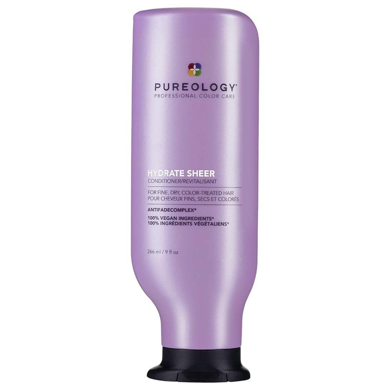 Pureology Hydrate Sheer Conditioner - Lightweight Hydrating Conditioner For Fine, Dry, Color-Treated Hair