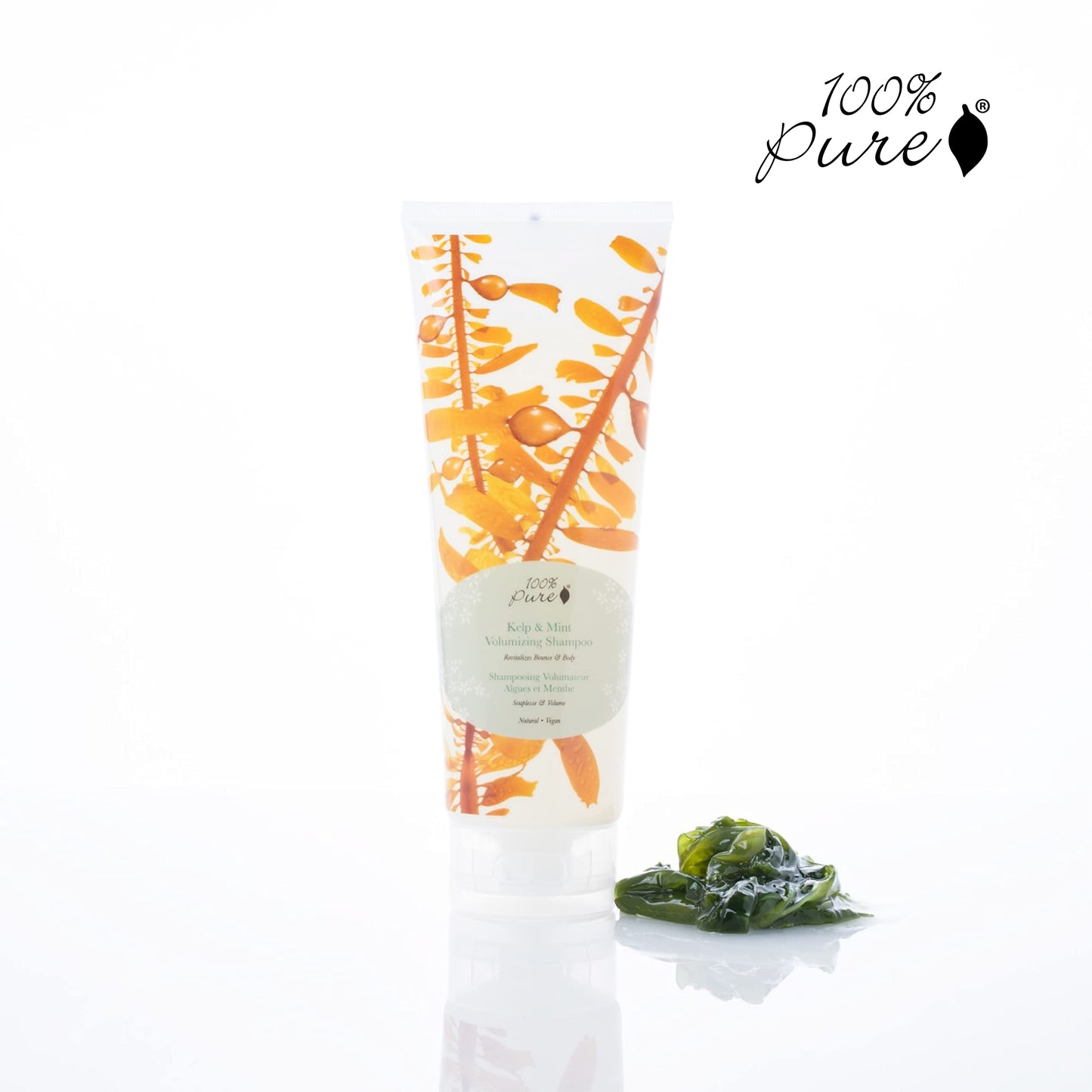 100% PURE Kelp & Mint Volumizing Shampoo