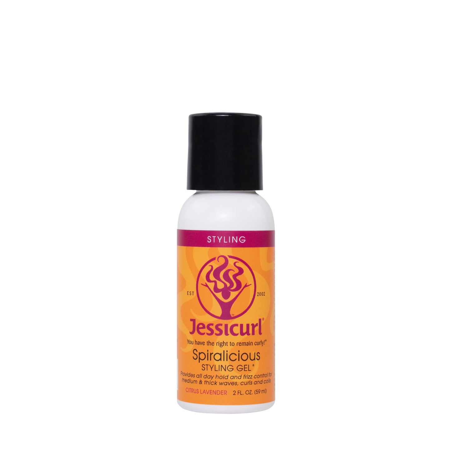 Jessicurl, Spiralicious Gel, Curl Defining, Curly Hair Products, Hair Gel for Curly Hair and Frizz Control, for all hair types