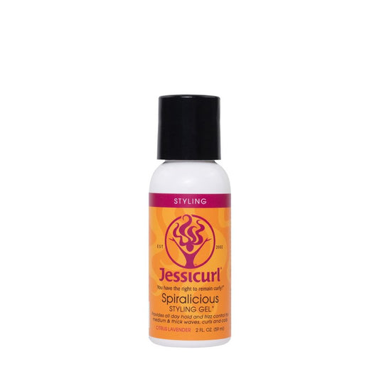 Jessicurl, Spiralicious Gel, Curl Defining, Curly Hair Products, Hair Gel for Curly Hair and Frizz Control, for all hair types