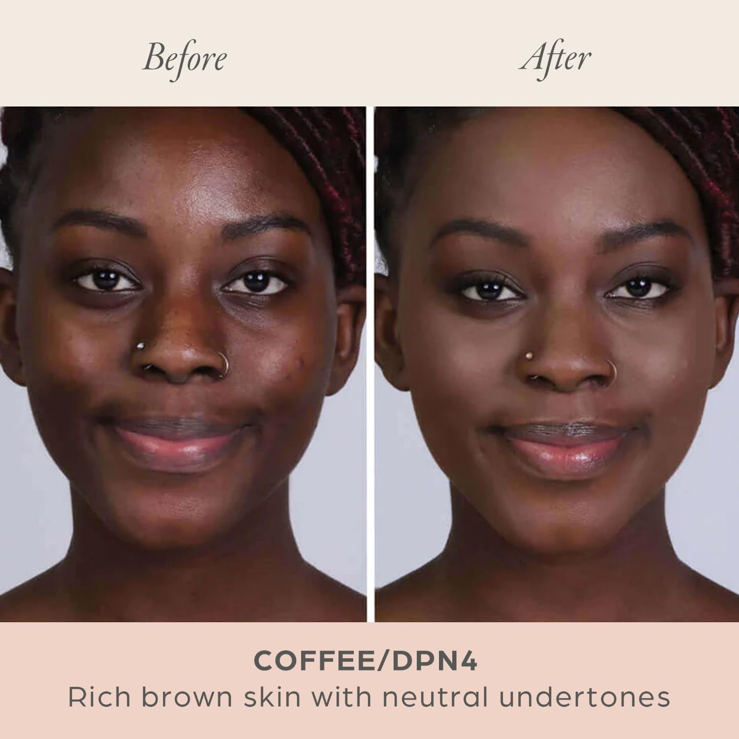 PUR Beauty 4-in-1 Pressed Mineral Makeup Powder Foundation with SPF 15 - Concealer & Finishing Compact Pressed Powder for Face - Buildable Medium to Full Coverage Foundation Powder (Coffee)
