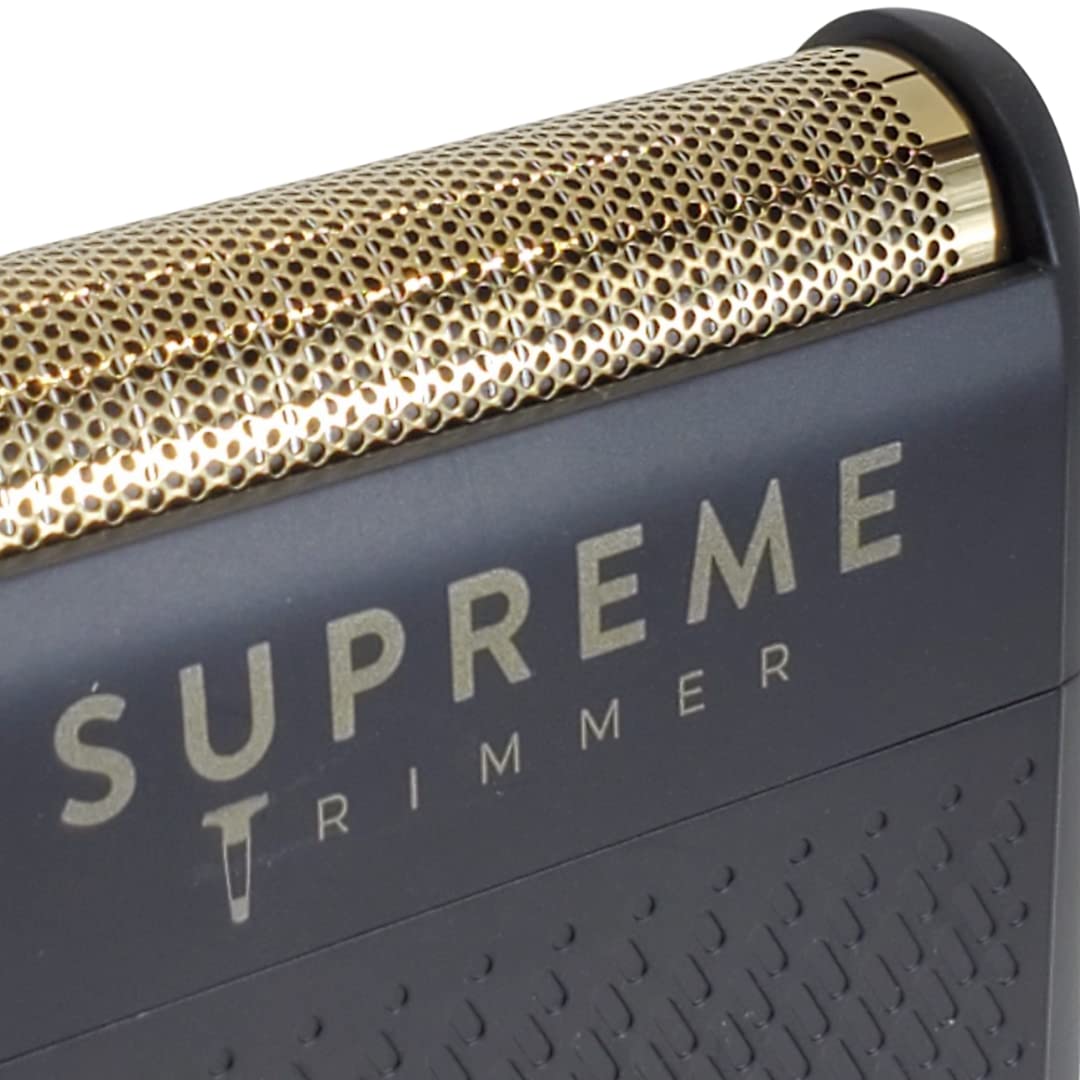 Supreme Trimmer Solo Single Foil Shaver for Pocket | 150 Min Runtime Cordless use, Powerful USB-C Mini Travel Razor for Professional & Home use | STF101