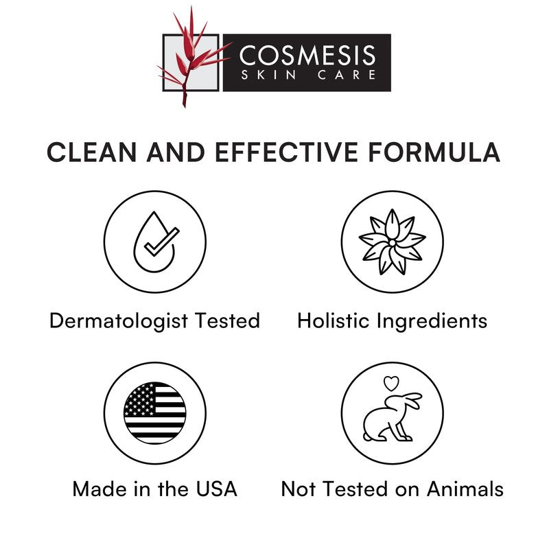 Cosmesis Skincare Tepezcohuite Night Cream with Mexican Origins Crema de Tepezcohuite Cream for Face 2fl oz