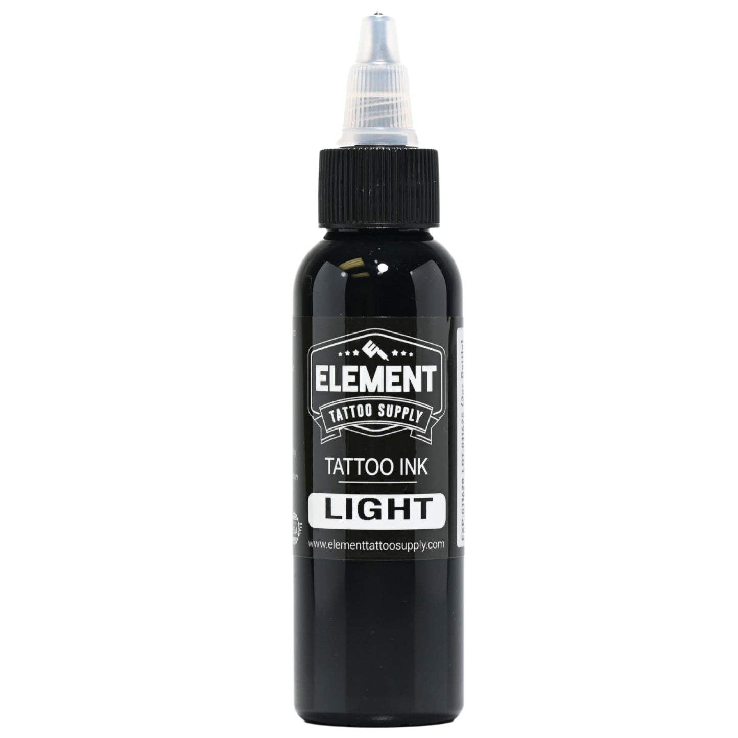 Element Tattoo Supply Greywash Tattoo Ink Set for Professional Tattooing Supplies – Light, Medium & Dark Solid Shades for Outlining, Shading & Blending for Artists – 2 oz Bottle (3 Pack)