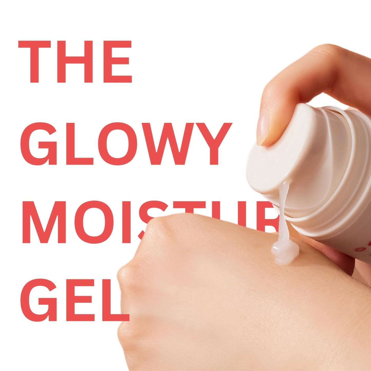 KNSPO Moisturizing Gel - Radiant Facial Moisturizer for Glowy Skin - Face Cream with Niacinamide and Glycerin - Lightweight Face Moisturizer - 3.38 oz