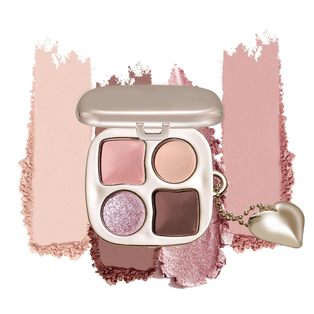 Multi-Finish Eyeshadow Palette - Matte, Shimmer & Metallic | Silky Smooth, Long-Lasting Blendable Shadows