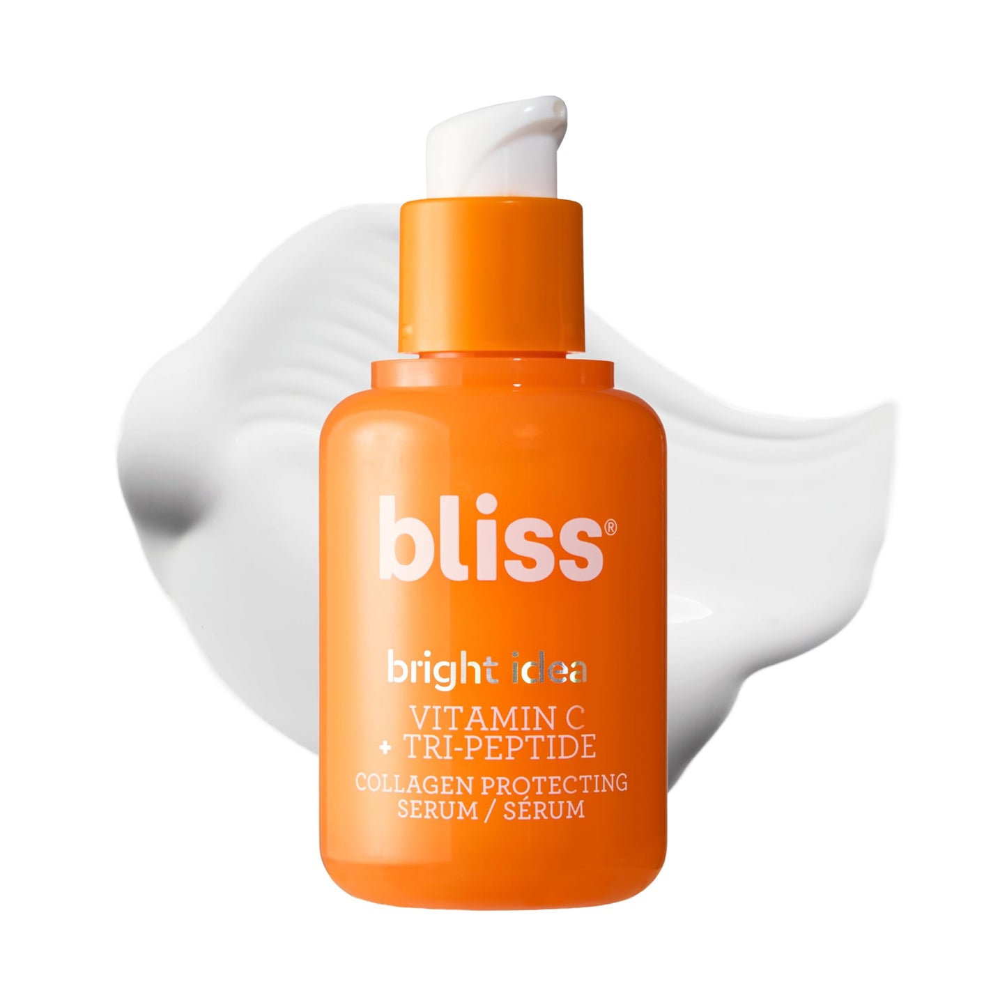 Bliss Serum and Eye Cream 2pc Set: Bliss Bright Idea Vitamin C + Tri-Peptide Brightening Serum - 1 Fl Oz - Hydrating Illuminating Face Cream with Peptides and Eye Do All Things Hydrating Eye Cream