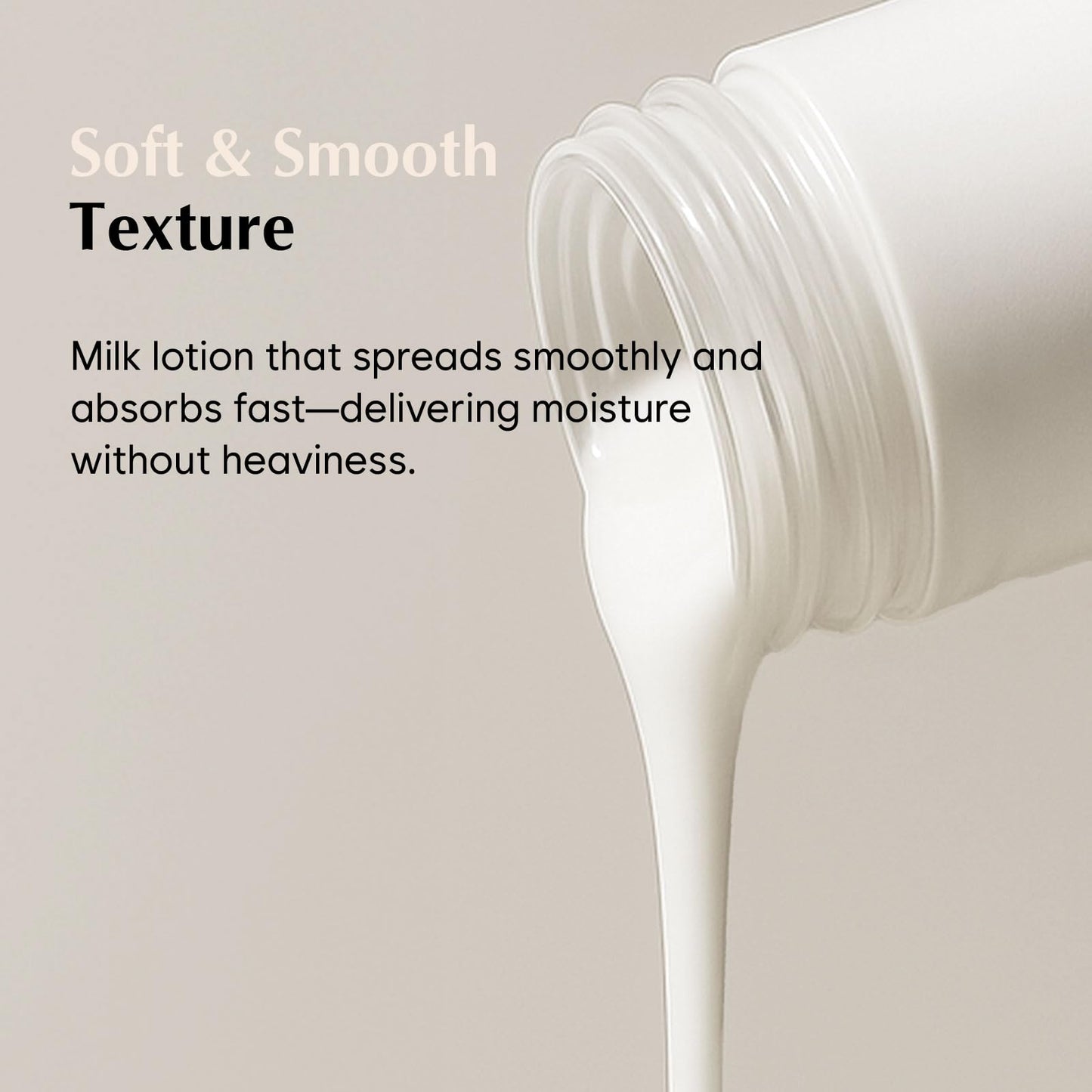MIDHA Rice Milk Lotion 6.76fl.oz (200ml) with rice extract and rice water Facial moisturizer quick absorption and non sticky hydrating effect