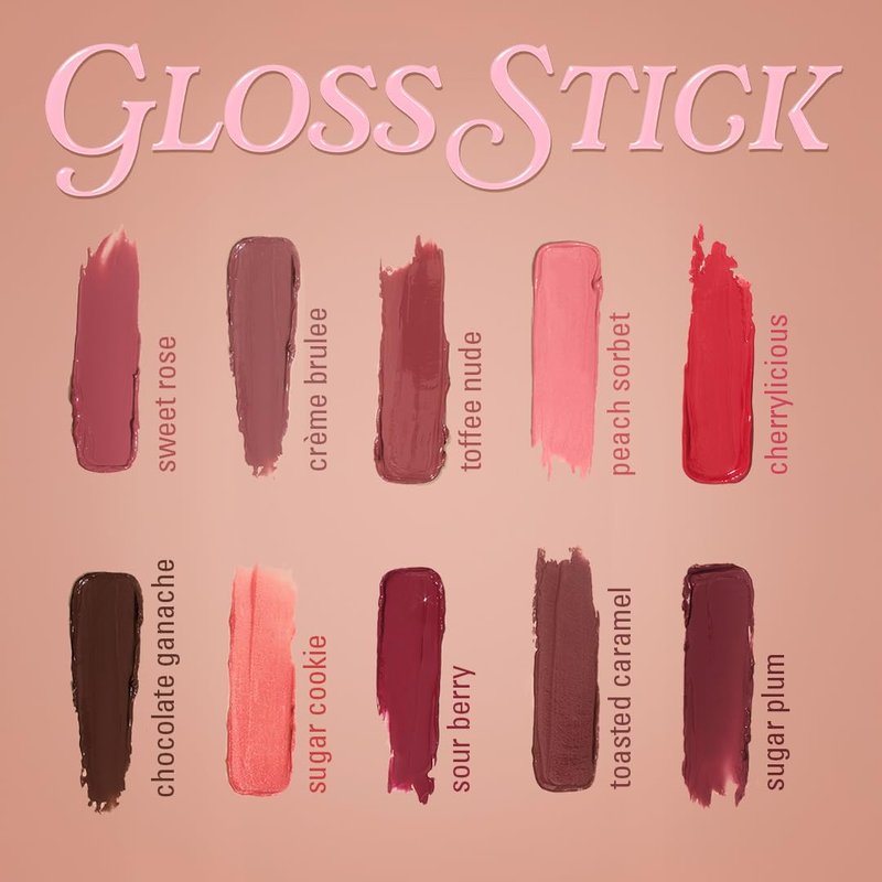 Revolution Beauty London, Pout Lip Gloss Stick, Pigmented High-Shine Formula with Hyaluronic Acid & Vitamin E, Vegan & Cruelty-Free, Sour Berry, 0.1 fl oz