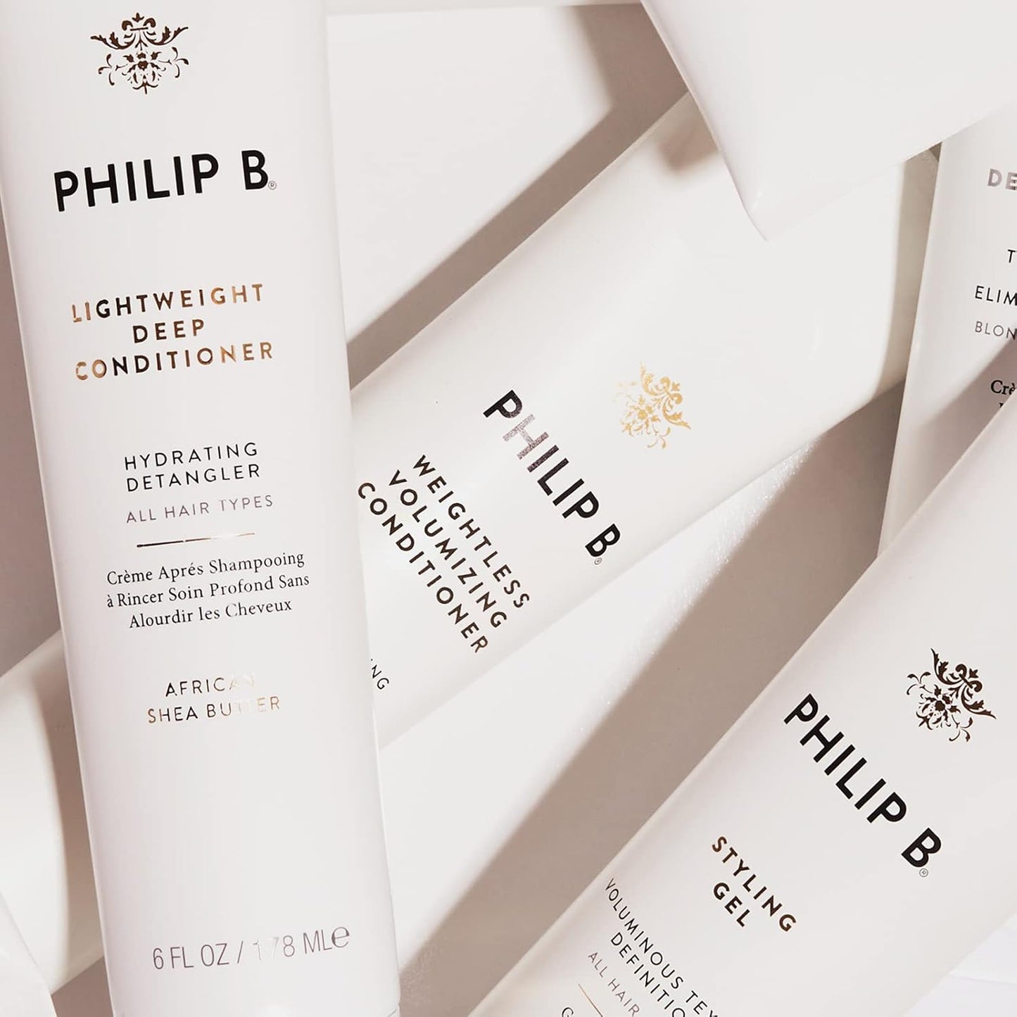 Philip B Lightweight Deep Conditioner - Hydrating Detangler for All Hair Types | 6 fl. oz.