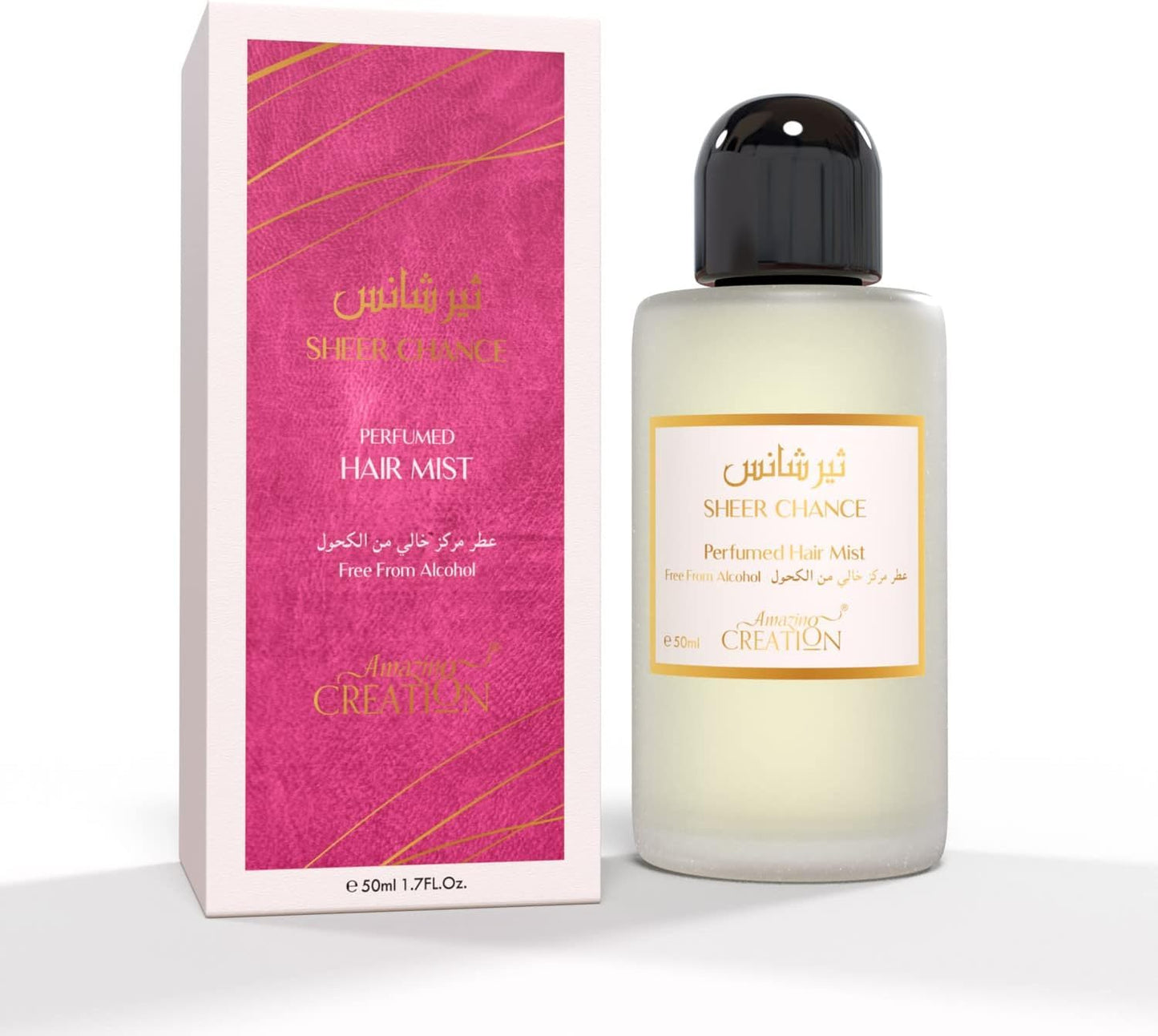 Sheer Chance Alcohol-Free Perfumed Hair Mist - 1.7 FL Oz | Lightweight Fragrance for All Hair Types