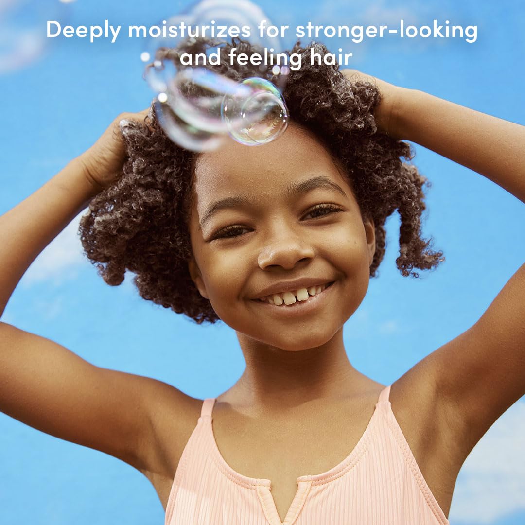 Evereden Kids Haircare Set - Detangling Shampoo & Conditioner | Vegan, Plant Protein Peptides & Argan Oil, Ages 3+