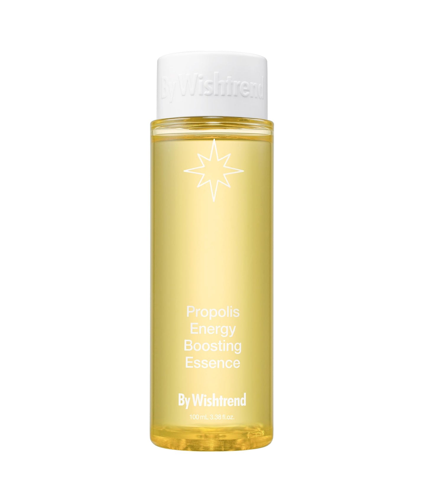 By Wishtrend Propolis Energy Boosting Essence, First Treatment Essence with Vitamin C, 1st Step Hydrating Toner Booster for Glowing Skin, 100ml (New Package)