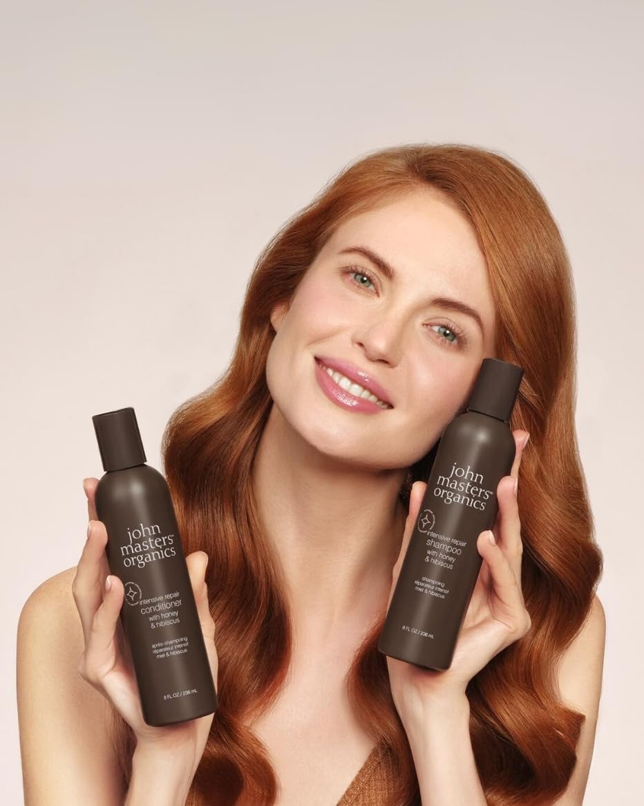 Intensive Repair Shampoo - Honey & Hibiscus Formula | 8 Fl Oz