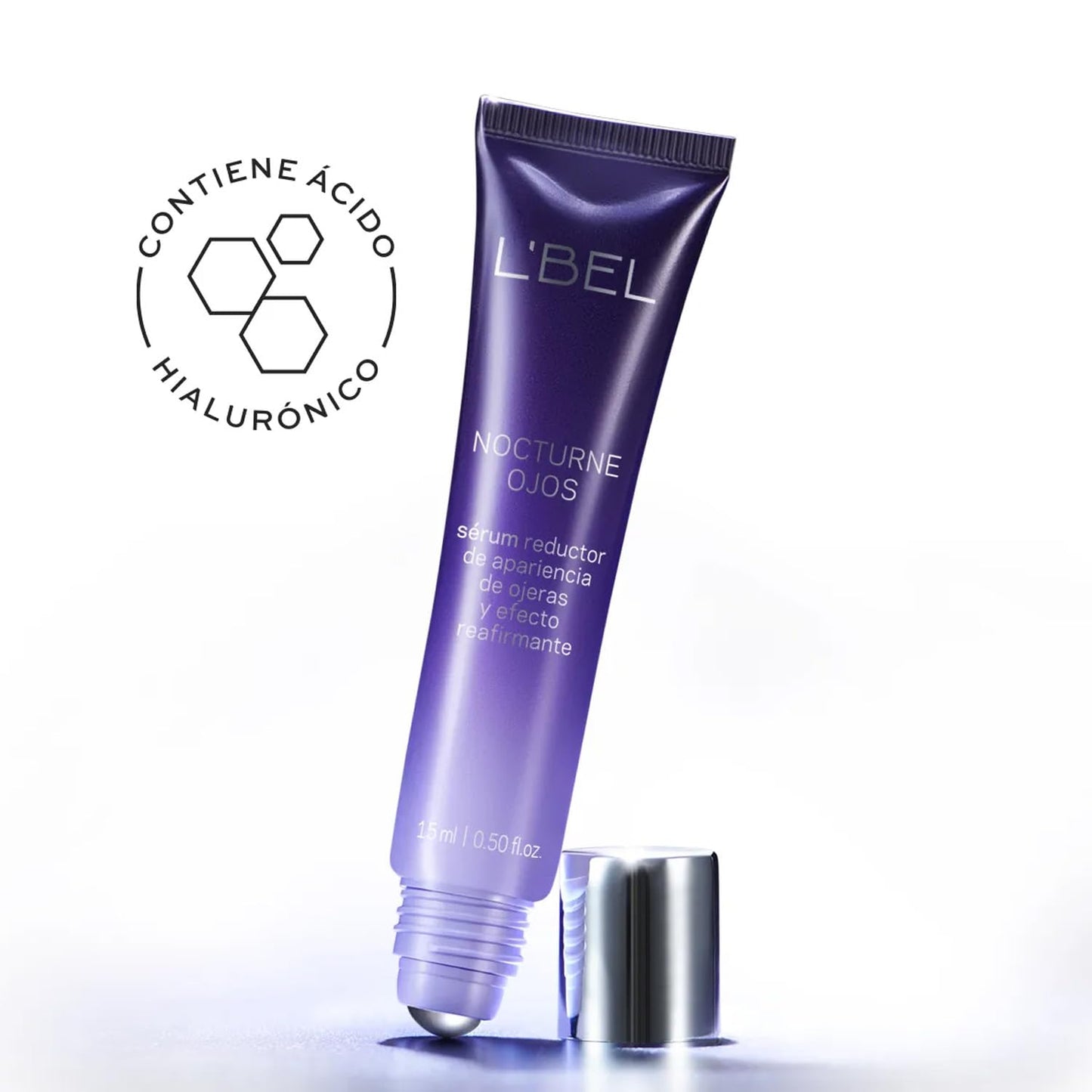 L'Bel - Nocturne Eye Cream with Hyaluronic Acid, Provides firmness, Fights Dark Circles and Bags