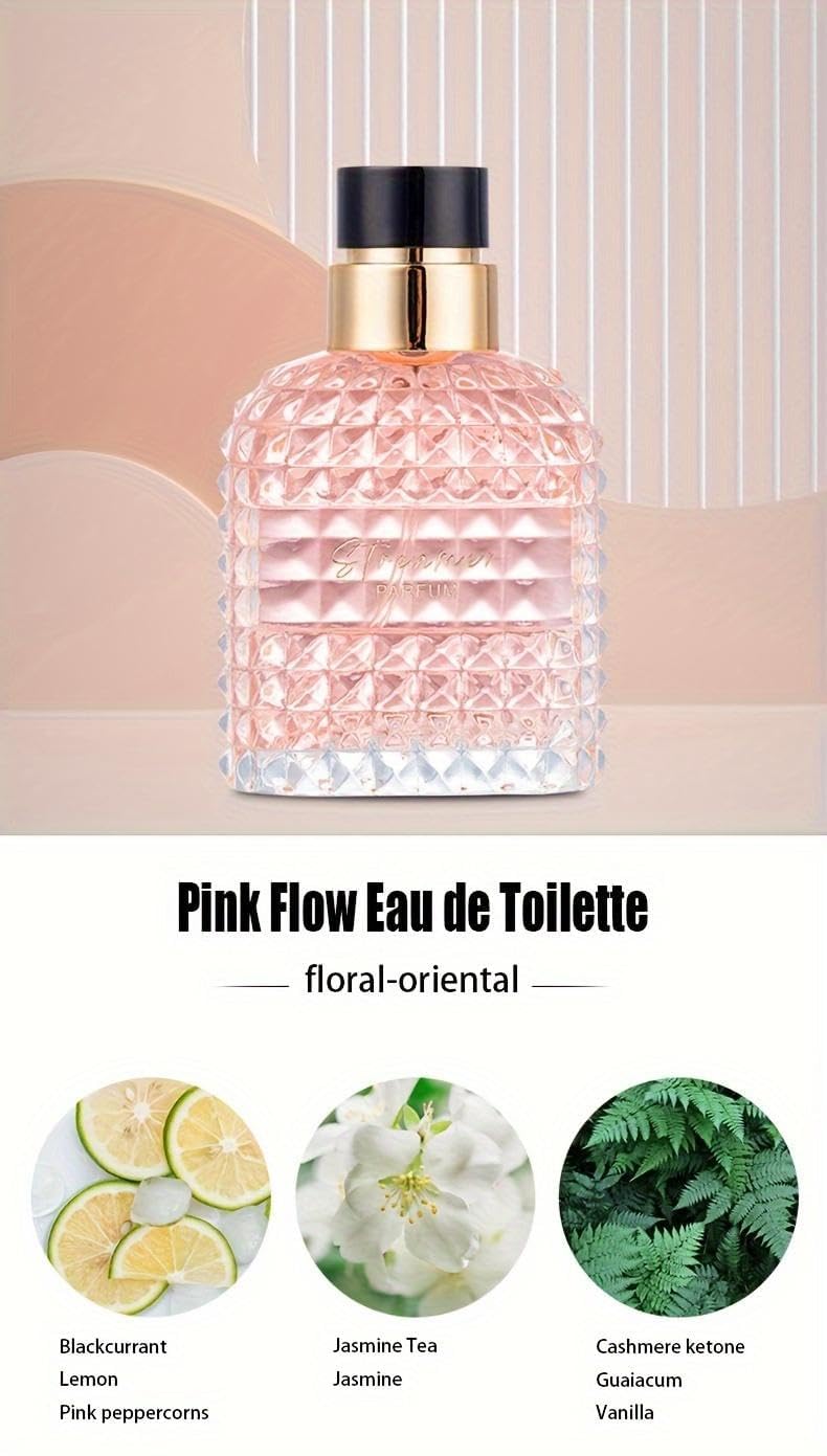 **Women's Perfume Set - 4 Floral & Fruity Fragrances in Elegant Gift Box | 105ml Total (3.5oz)**