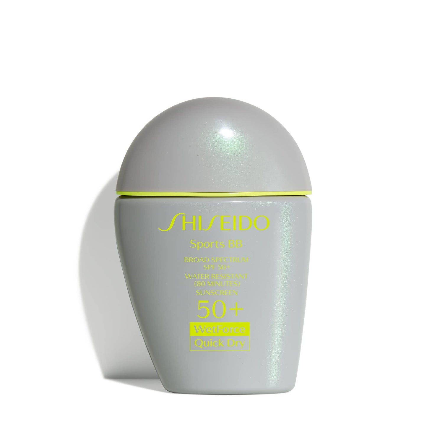 Shiseido Sports BB Cream SPF 50+ Sunscreen, Medium - 30 mL - Quick-Dry, Non-Sticky Formula for Natural, All Day Finish - Perspiration, Water & Transfer Resistant - Non-Comedogenic