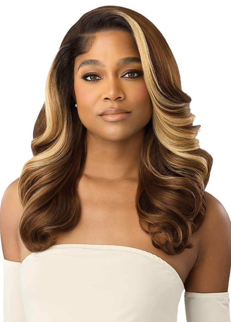 Outre Lace Front Wig - Melted Hairline - MH 109 (OFF BLACK 1B)