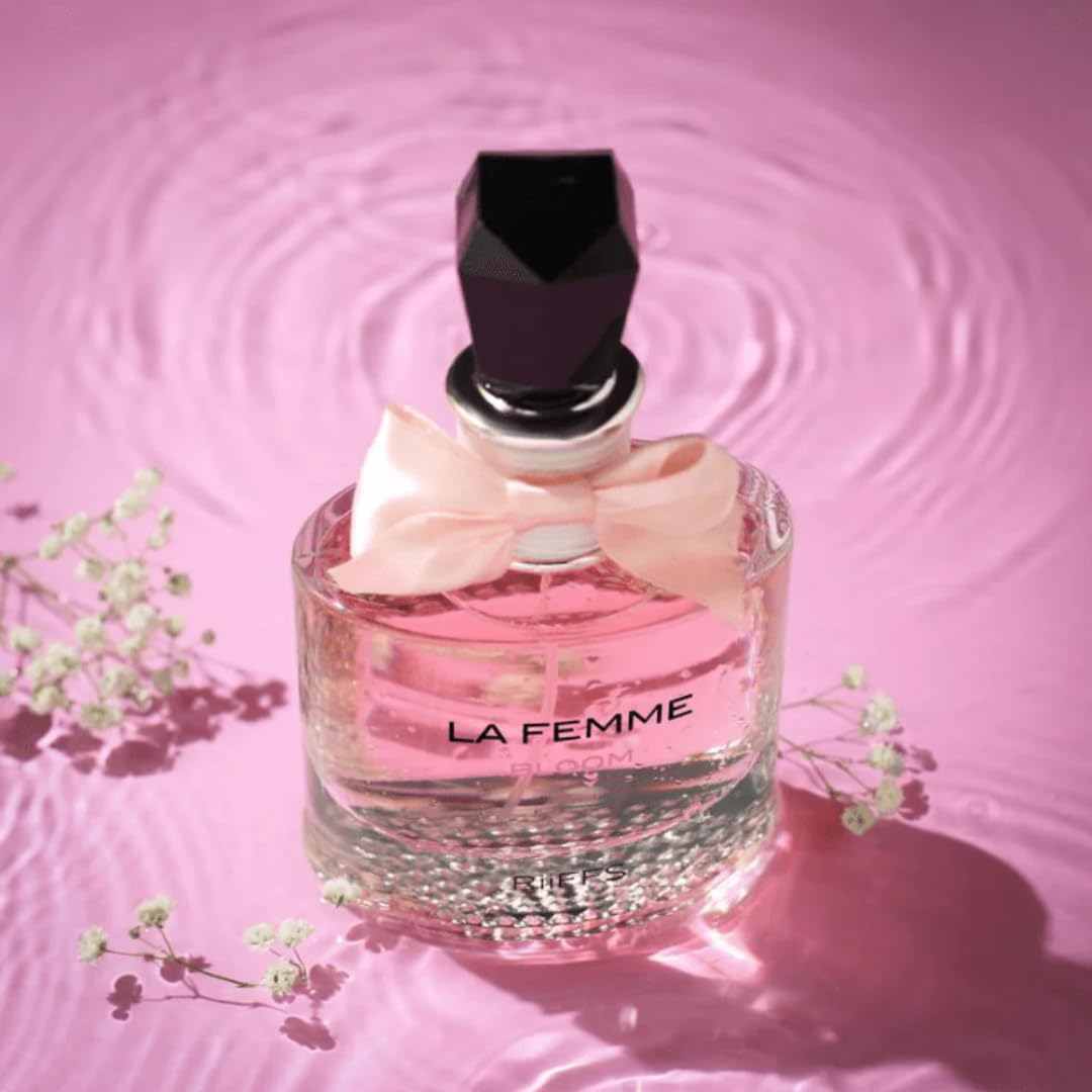 La Femme Bloom by Riiffs Eau De Parfum Spray 3.4 oz Women