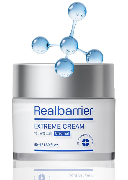 Extreme Cream | Korean Moisturizer for Sensitive Skin - Hydrating Face Lotion with Hyaluronic Acid & Ceramides | 1.69 fl oz (50ml)