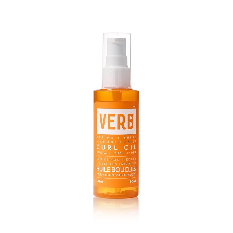 Curl Oil for All Curl Types - Define, Shine & Smooth Frizz - Silicone-Free, Paraben-Free, Sulfate-Free