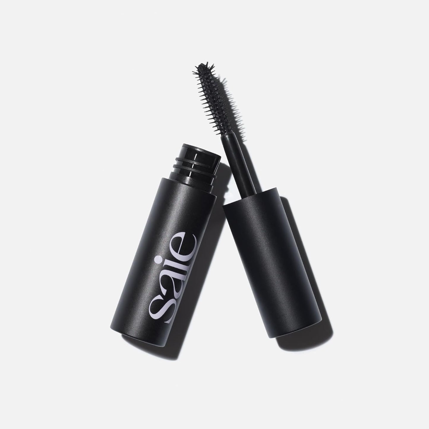 Saie Mini Mascara 101 | Lash Lengthening Mascara for Bold, Lifted Lashes - Nutrient-Rich Formula - Black (0.17 oz)