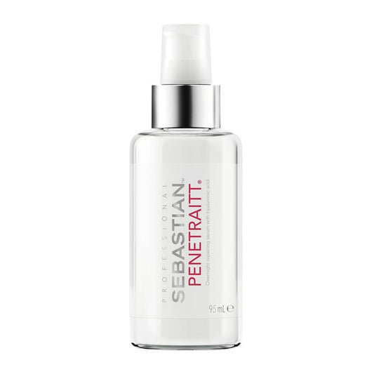 Sebastian Professional Penetraitt Overnight Repair Serum - Hydrating Leave-in Treatment with Hyaluronic Acid & Niacinamide | 3.2 fl oz