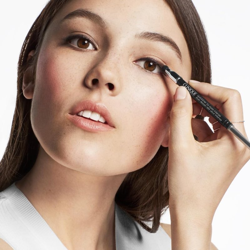 Clinique Quickliner For Eyes Intense Eyeliner Pencil | Water Resistant, Smudge Resistant + Safe For Sensitive Eyes, Intense Peridot