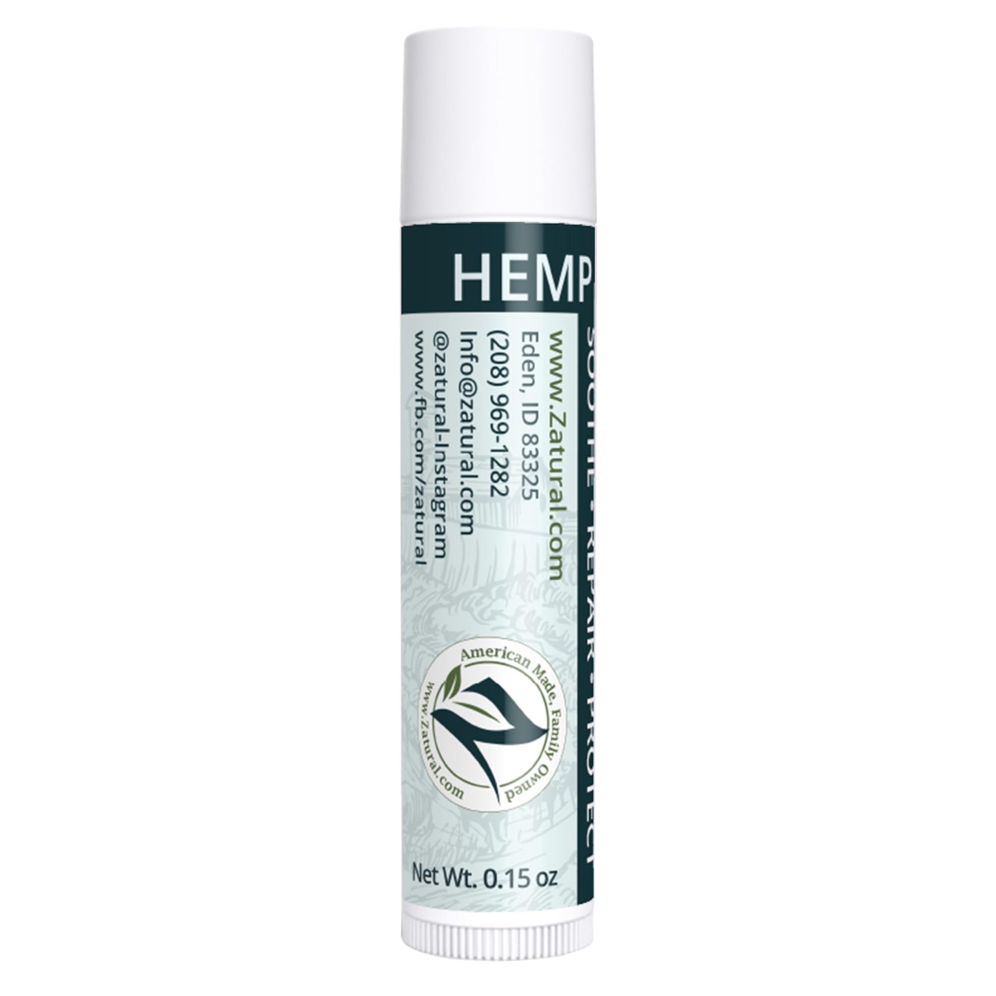 Hemp Lip Balm with L-Lysine & Seed Oil | Intense Lip Conditioner for Softness & Moisture Retention | Natural Botanical Lip Care (5 Tubes)