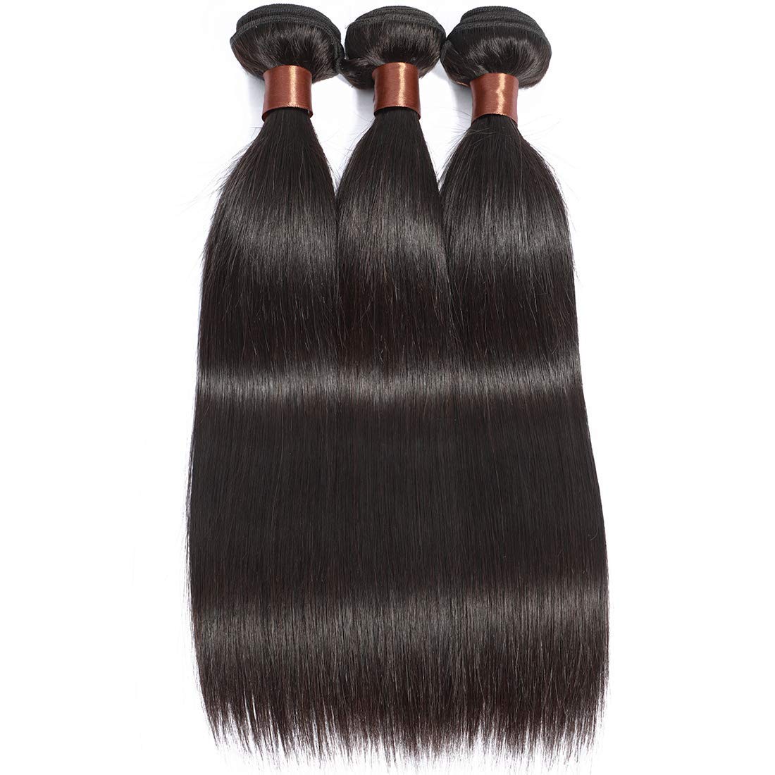 Brazilian Straight Hair - 24 Inch Virgin Human Hair Bundle | 100% Unprocessed for Black Women