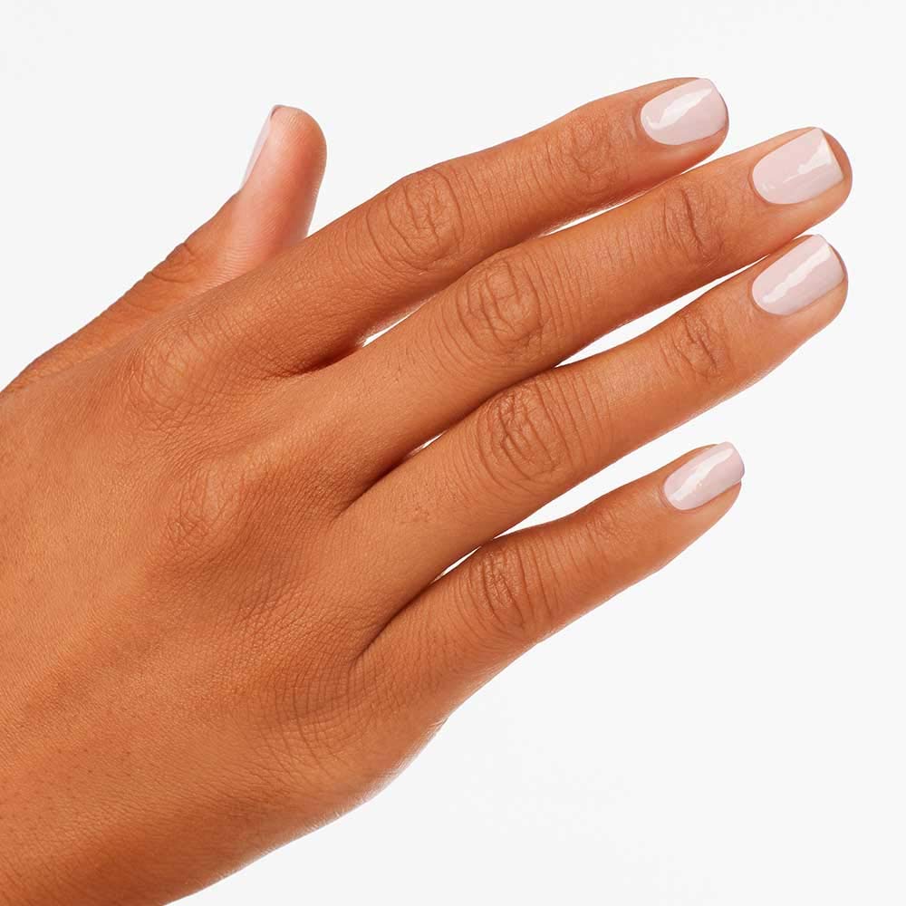 OPI Nail Lacquer My Very First Knockwurst | Opaque Soft Pink Crème Chip Resistant Nail Polish | Vegan, Fast Drying, Streak Free