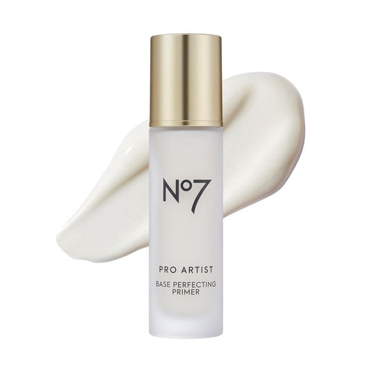 No7 Pro Artist Face Primer for Mature Skin - Blurring Makeup Primer for Long-Lasting Wear - Silky, Illuminating Finish for a Healthy-Looking Glow (1 Fl Oz)