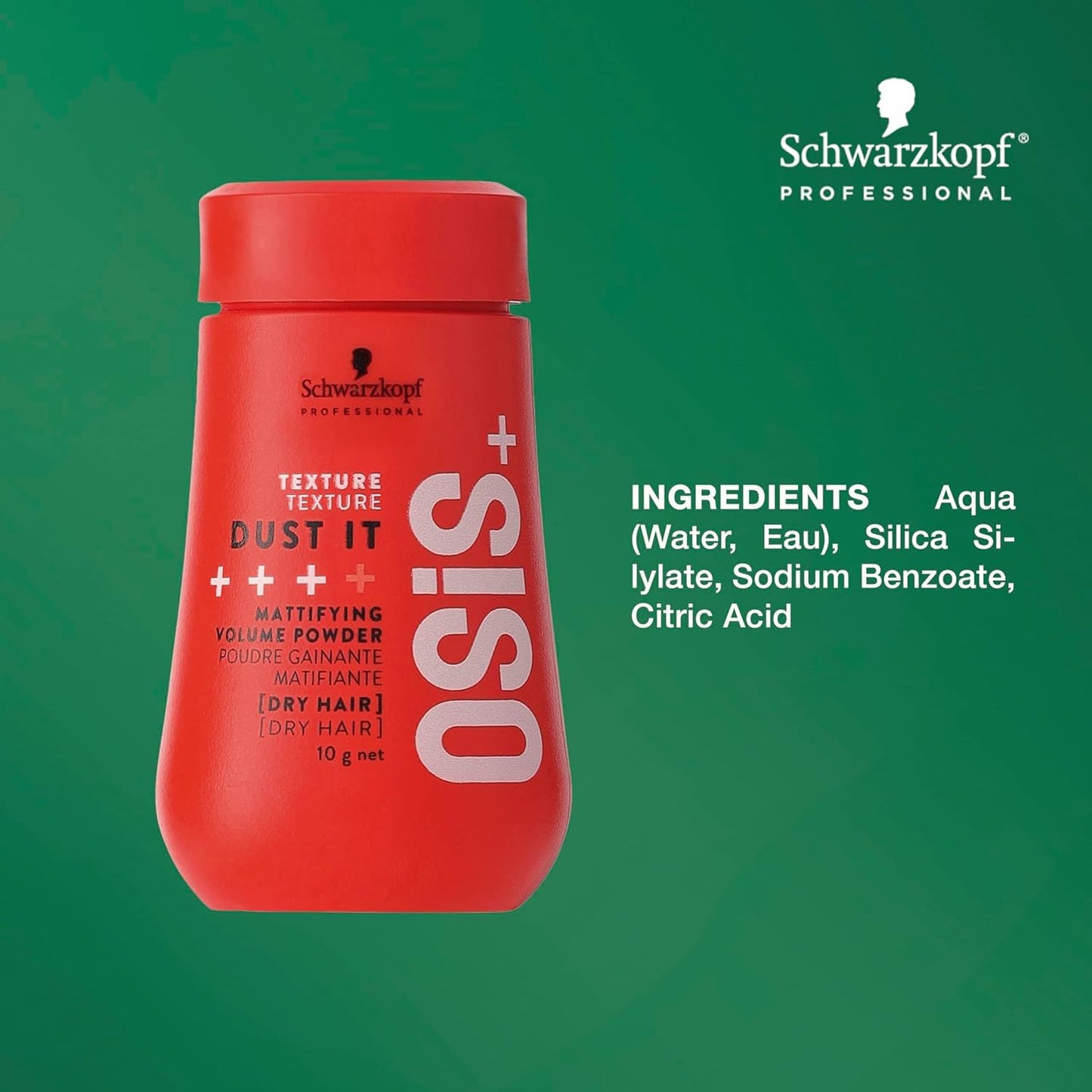 OSiS+ Dust It Mattifying Volume Powder (0.35 oz) and Flexwax Ultra Strong Hair Styling Cream Wax (2.8 oz) Bundle