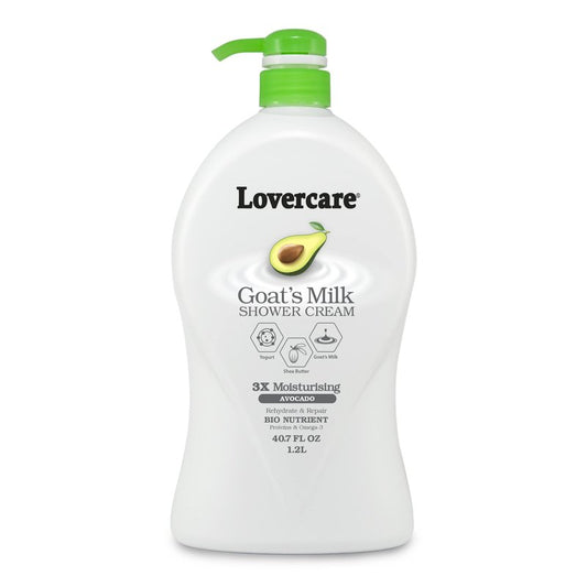 Lover's Care Goat's Milk Moisturizing Body Wash Shower Cream Avocado 40.7 Fl.Oz - Single…