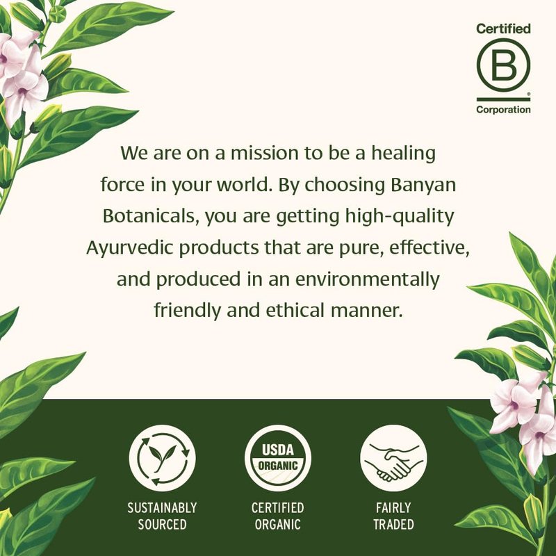 Banyan Botanicals Hair Serum – Ayurvedic Herbal Oil for Scalp Care & Healthy Hair Growth – with Organic Amla, Rosemary & Castor Oil – 2 fl oz – Vegan Non-GMO Sustainably Sourced